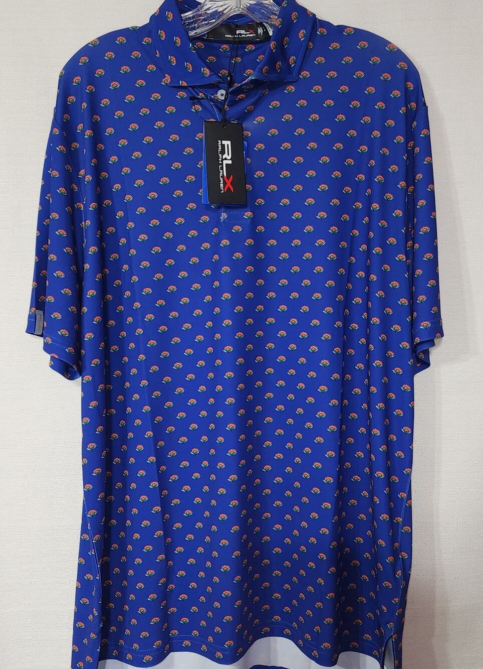 RLX Ralph Lauren Golf Floral Print Polo Men's Large NWT